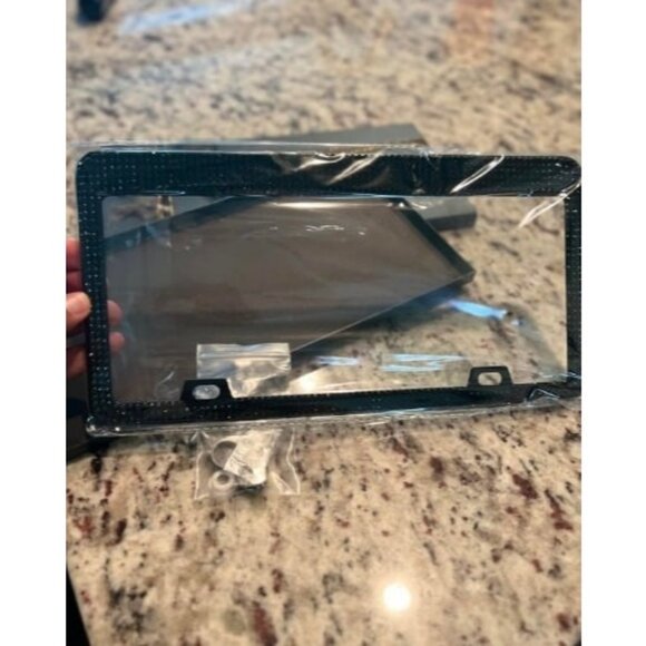 Bling License Plate Frame for Women, 1PCS Sparkly License Plate Frames - Picture 1 of 3